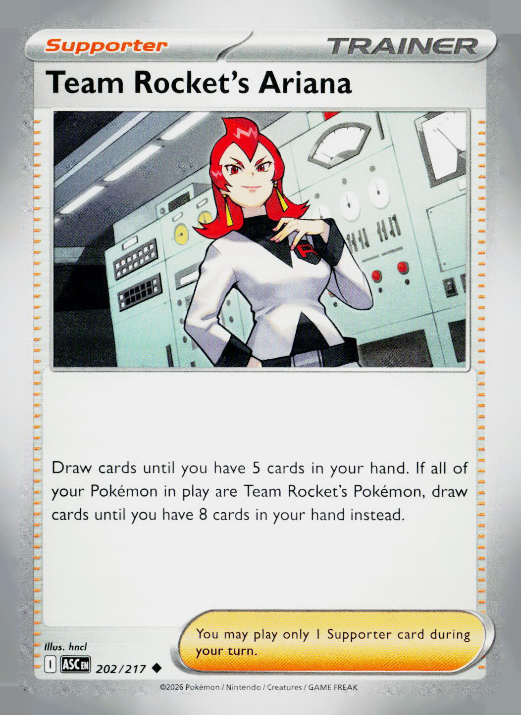 Team Rocket's Ariana ASC NM