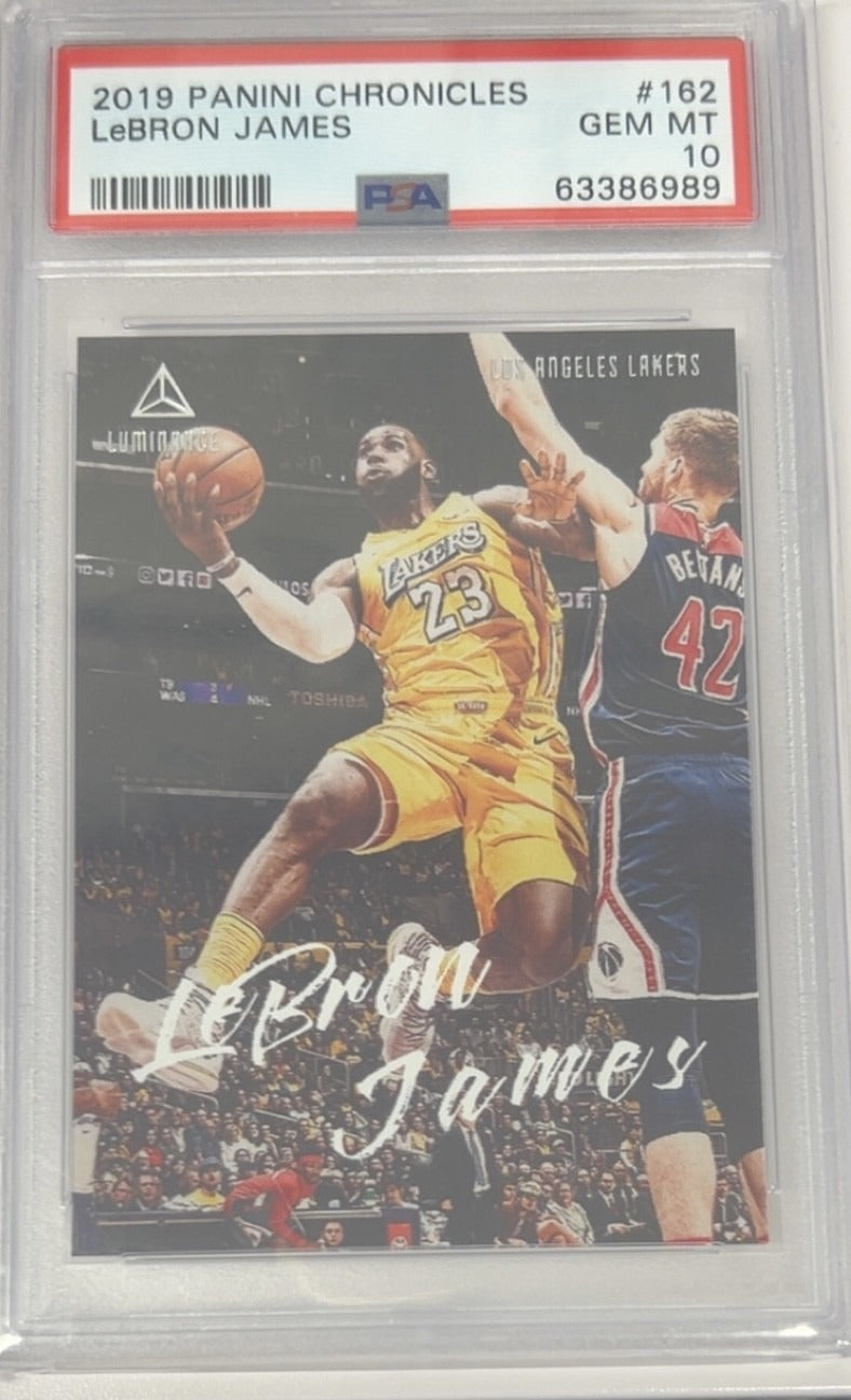 2019 Panini Chronicles #162 Lebron James PSA 10