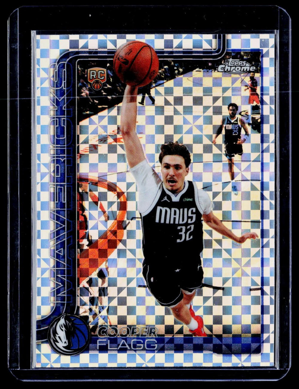 2025-26 Topps Chrome Update #151 Cooper Flagg X-Fractor RC