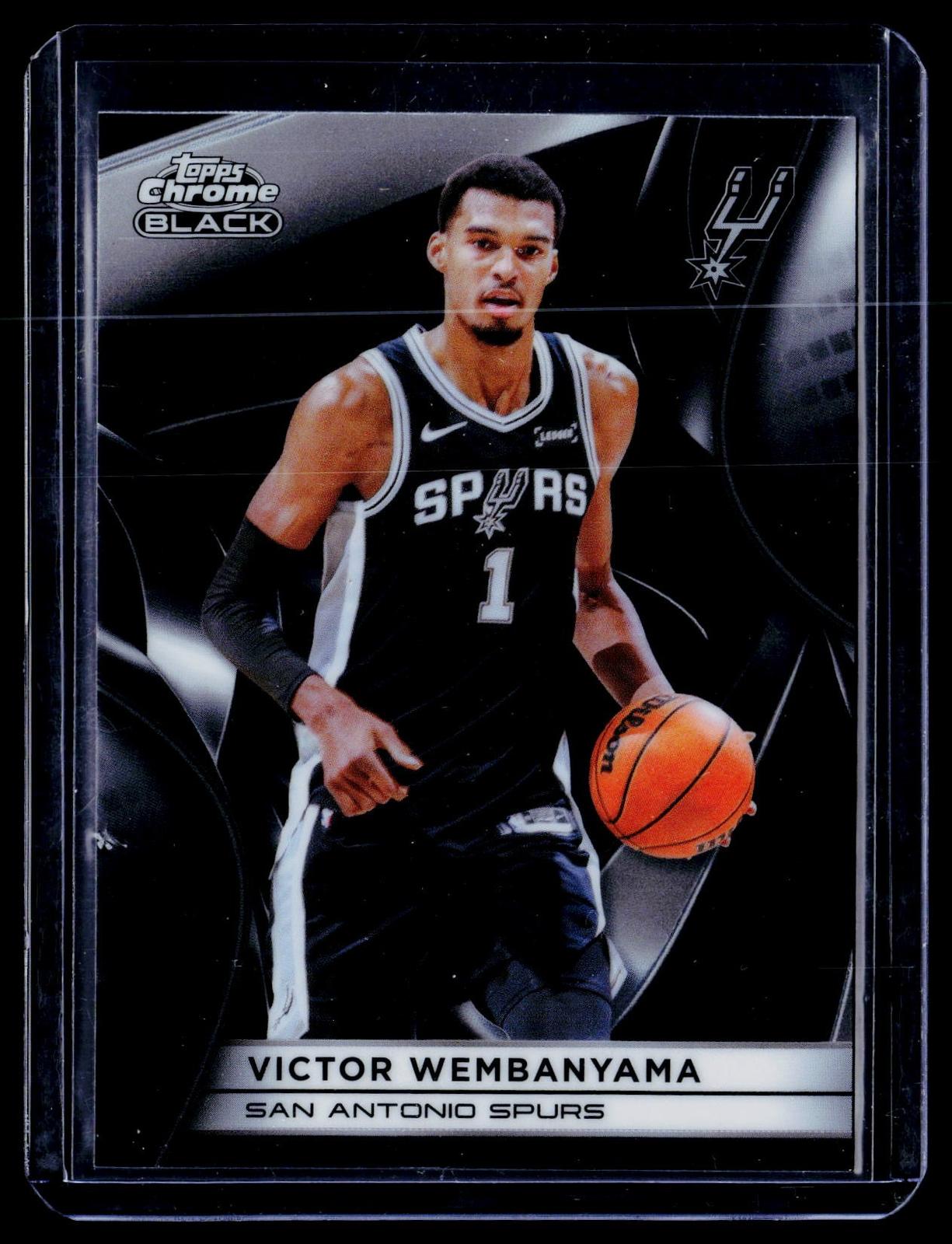 2025-26 Topps Chrome Black #68 Victor Wembanyama