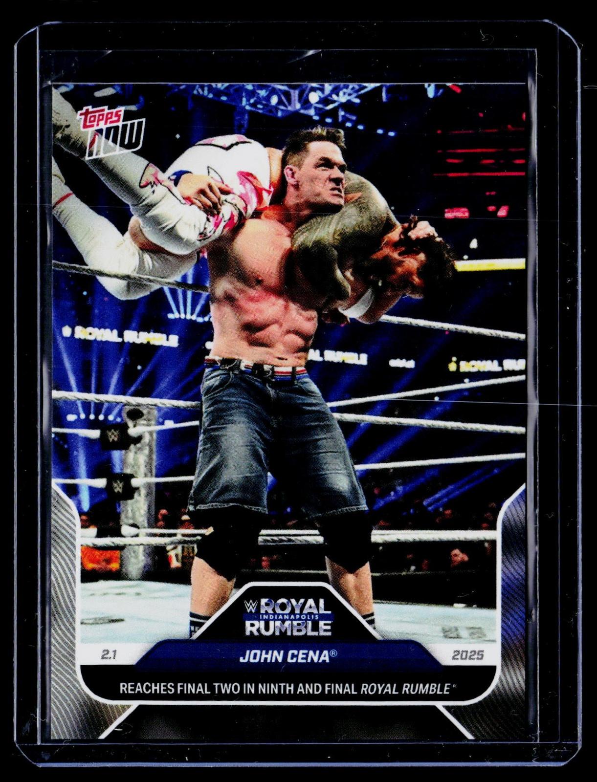 2025 Topps Now WWE #18 John Cena