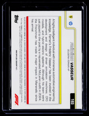 2025 Topps Chrome Formula 1 #193 Frédéric Vasseur Orange Refractor #/25
