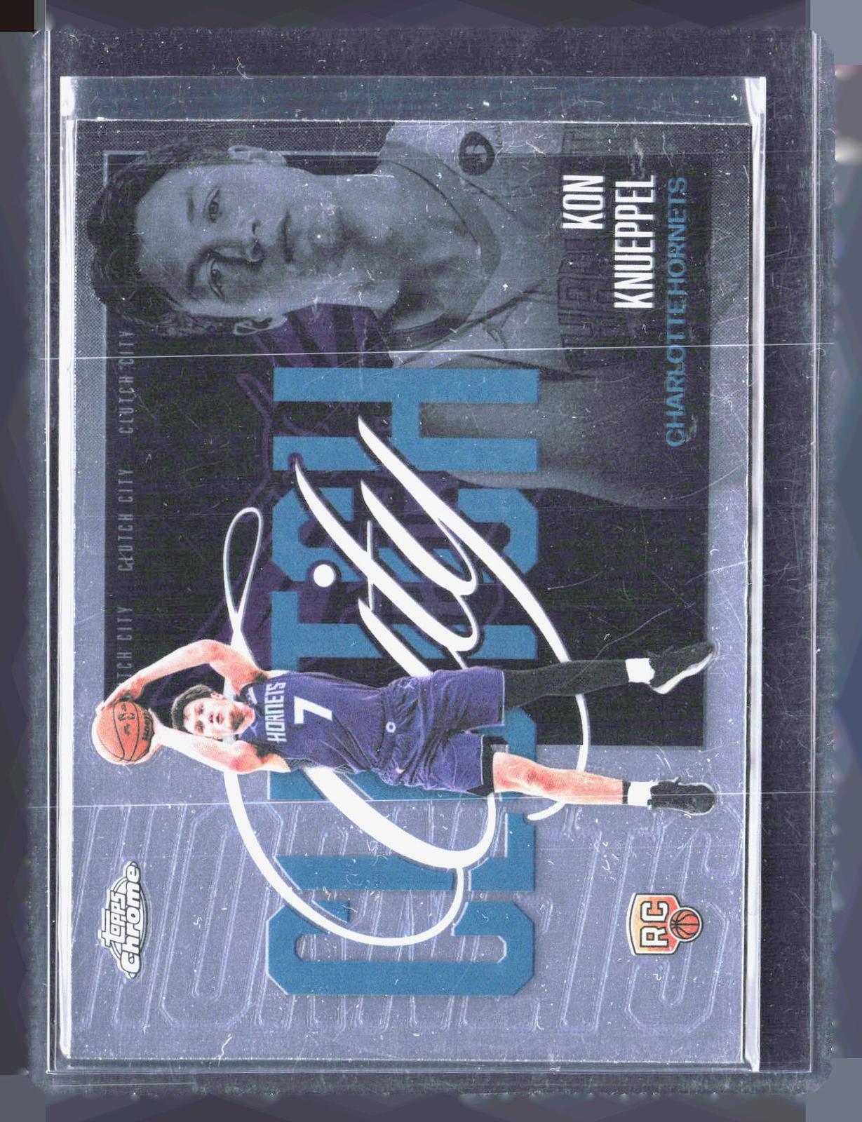 2025-26 Topps Chrome Update #YQ-4 Kon Knueppel Clutch City RC