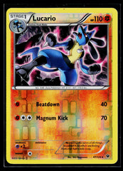 Lucario (47) Reverse Holo XY - Fates Collide 47/124 NM