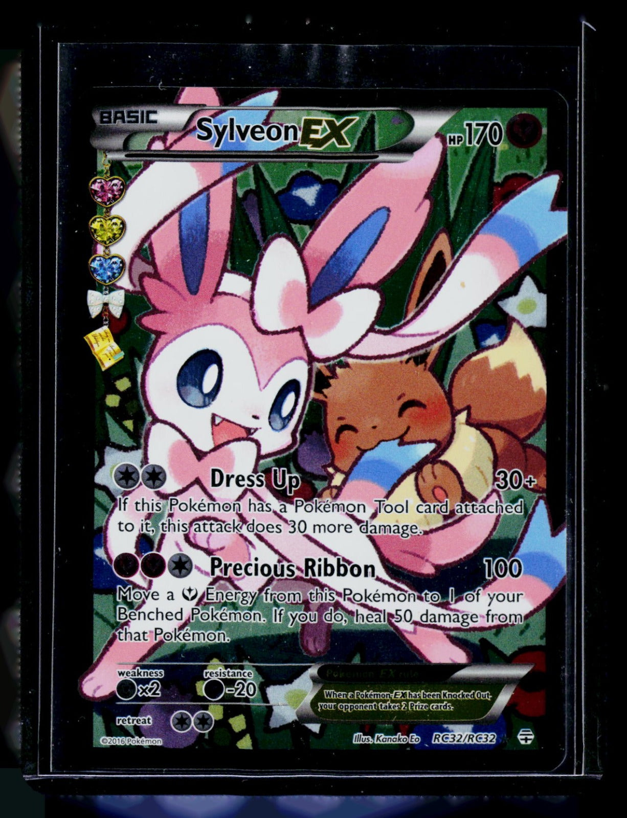 Sylveon EX (Full Art) Holo Generations: Radiant Collection RC32/RC32 NM
