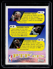 1995-96 Topps #M3 Clyde Drexler Mystery Finest Refractor