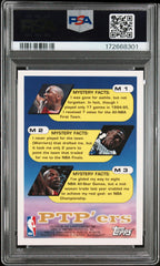 1995 Topps Mystery Finest #M1 Michael Jordan PSA 8