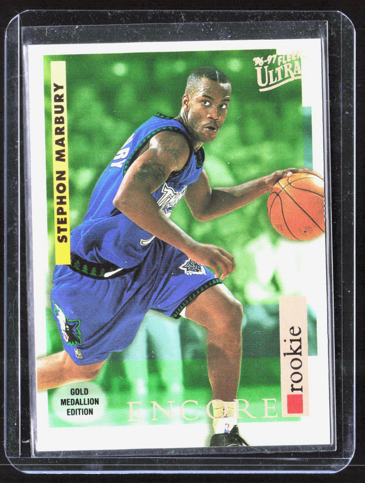 1996-97 Ultra - Platinum Medallion Stephon Marbury P-272 Minnesota Timberwolves