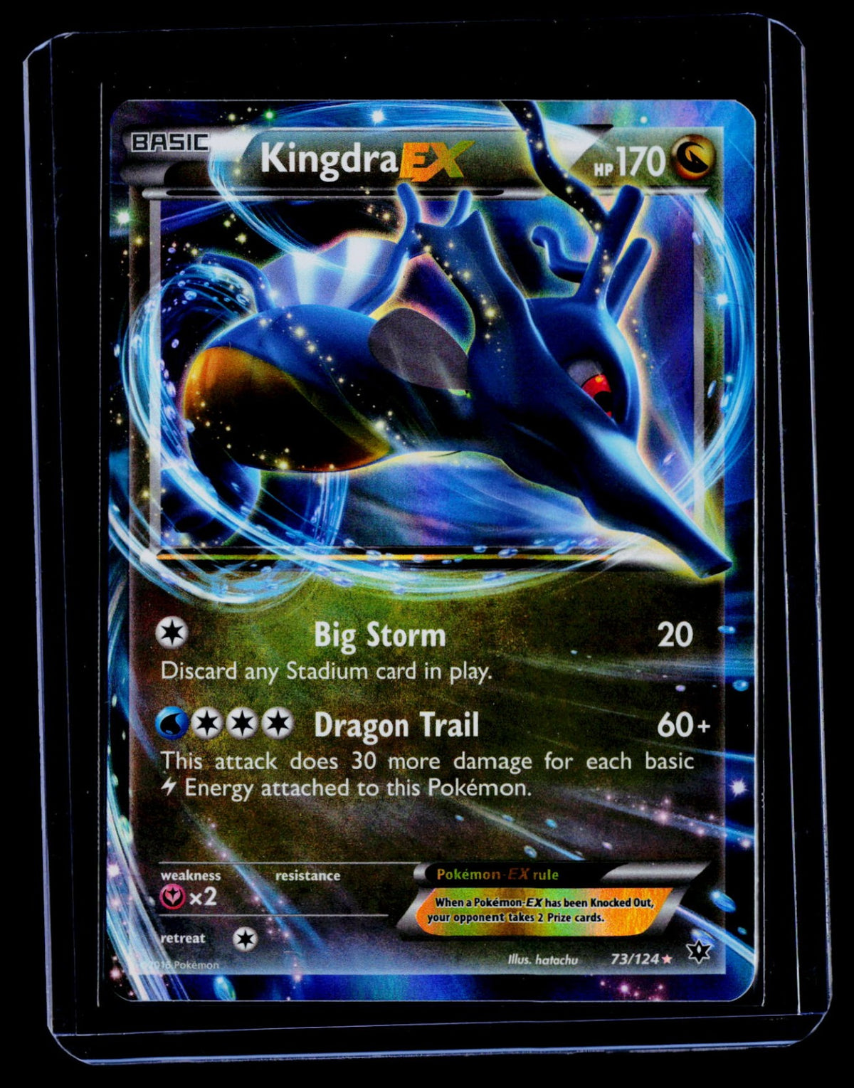 Kingdra EX Holo XY - Fates Collide 73/124 NM