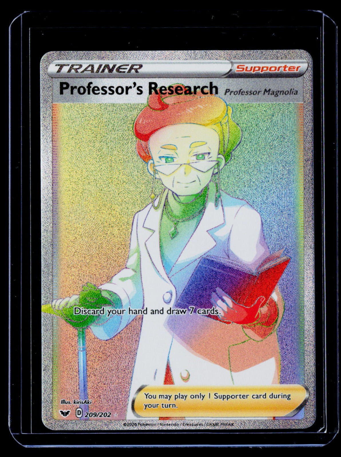 Professor's Research [Professor Magnolia] Sword & Shield Base Set 209/202 NM