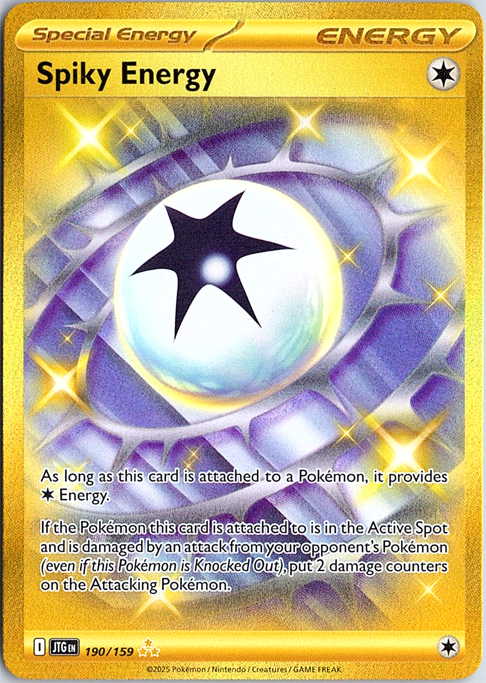 Spiky Energy Hyper Rare SV09: Journey Together 190/159 NM