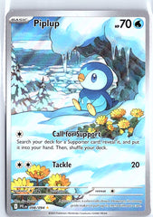Piplup Illustration Rare ME02: Phantasmal Flames 098/094 NM