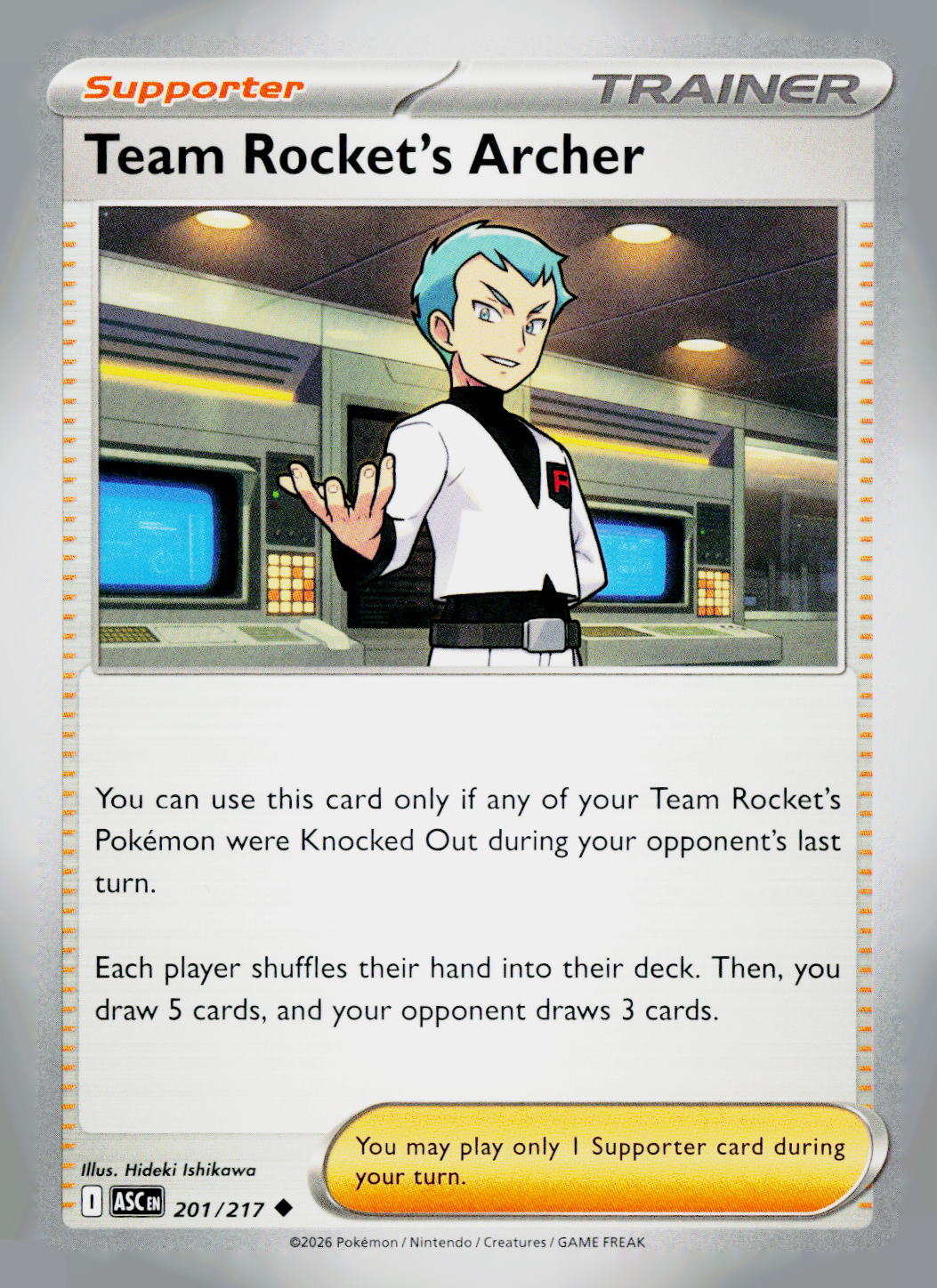 Team Rocket's Archer ASC NM