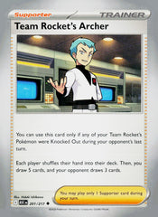 Team Rocket's Archer ASC NM