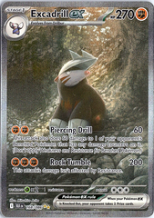 Excadrill ex Special Illustration Rare SV: Black Bolt 168/086 NM
