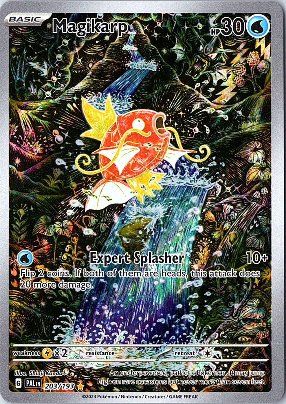 Magikarp Illustration Rare SV02: Paldea Evolved 203/193 NM