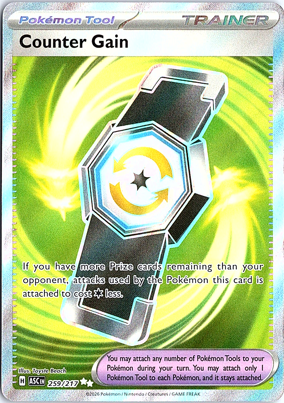 Counter Gain Ultra Rare ME: Ascended Heroes 259/217 NM