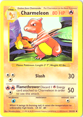 Charmeleon Uncommon Base Set (Shadowless) 024/102 LP