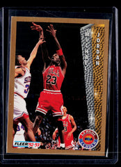 1992-93 Fleer Michael Jordan 238 Basketball Chicago Bulls