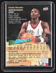 1997-98 Finest Clyde Drexler 151 Basketball Houston Rockets
