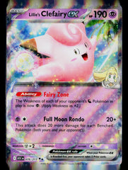 Lillie's Clefairy ex ASC 076/217 Holo NM
