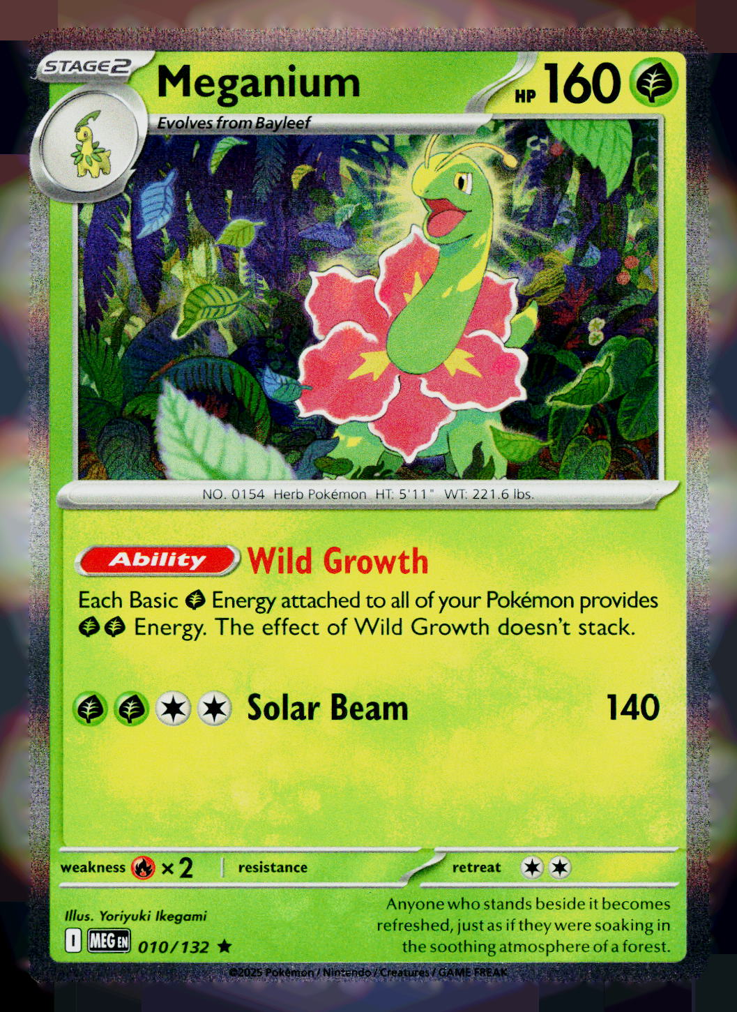 Meganium MEG 010/132 Holo NM
