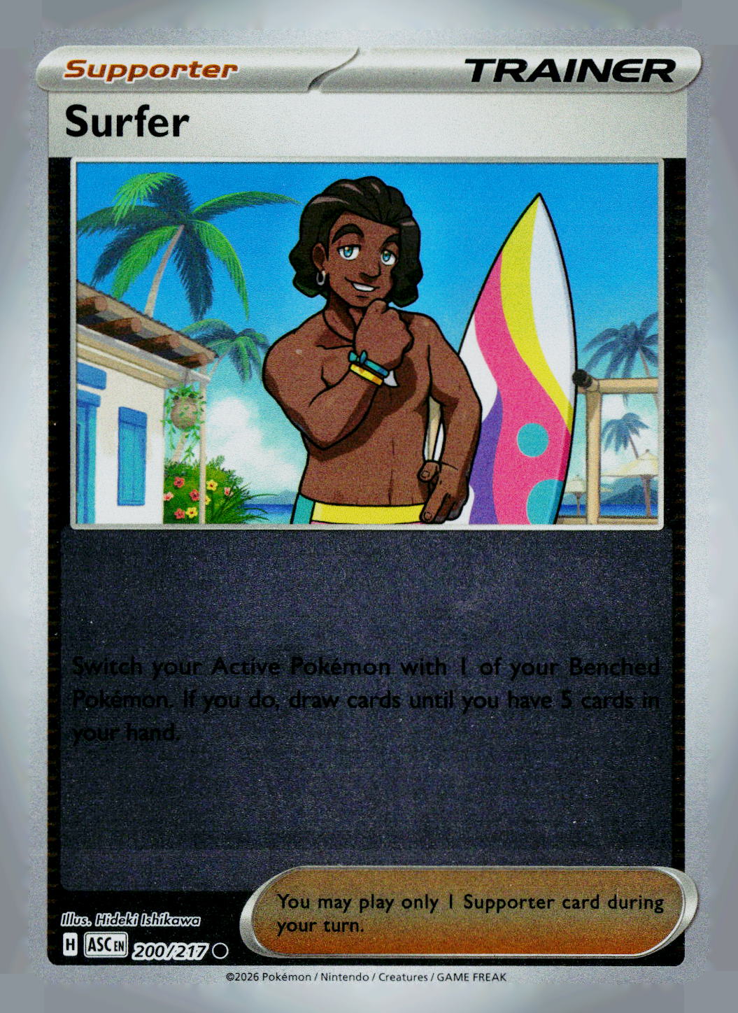 Surfer ASC 200/217 Reverse Holo NM
