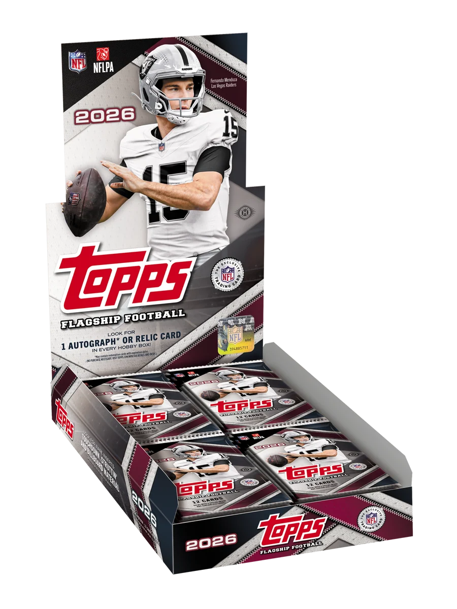 2026 Topps Flagship NFL Football Hobby Box