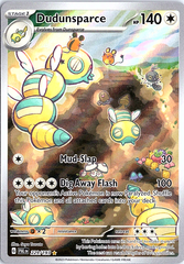 Dudunsparce Illustration Rare SV02: Paldea Evolved 229/193 NM