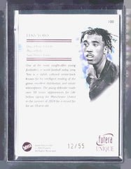 2025 Futera Unique World Football Edition 21 Leny Yoro 100 Soccer France