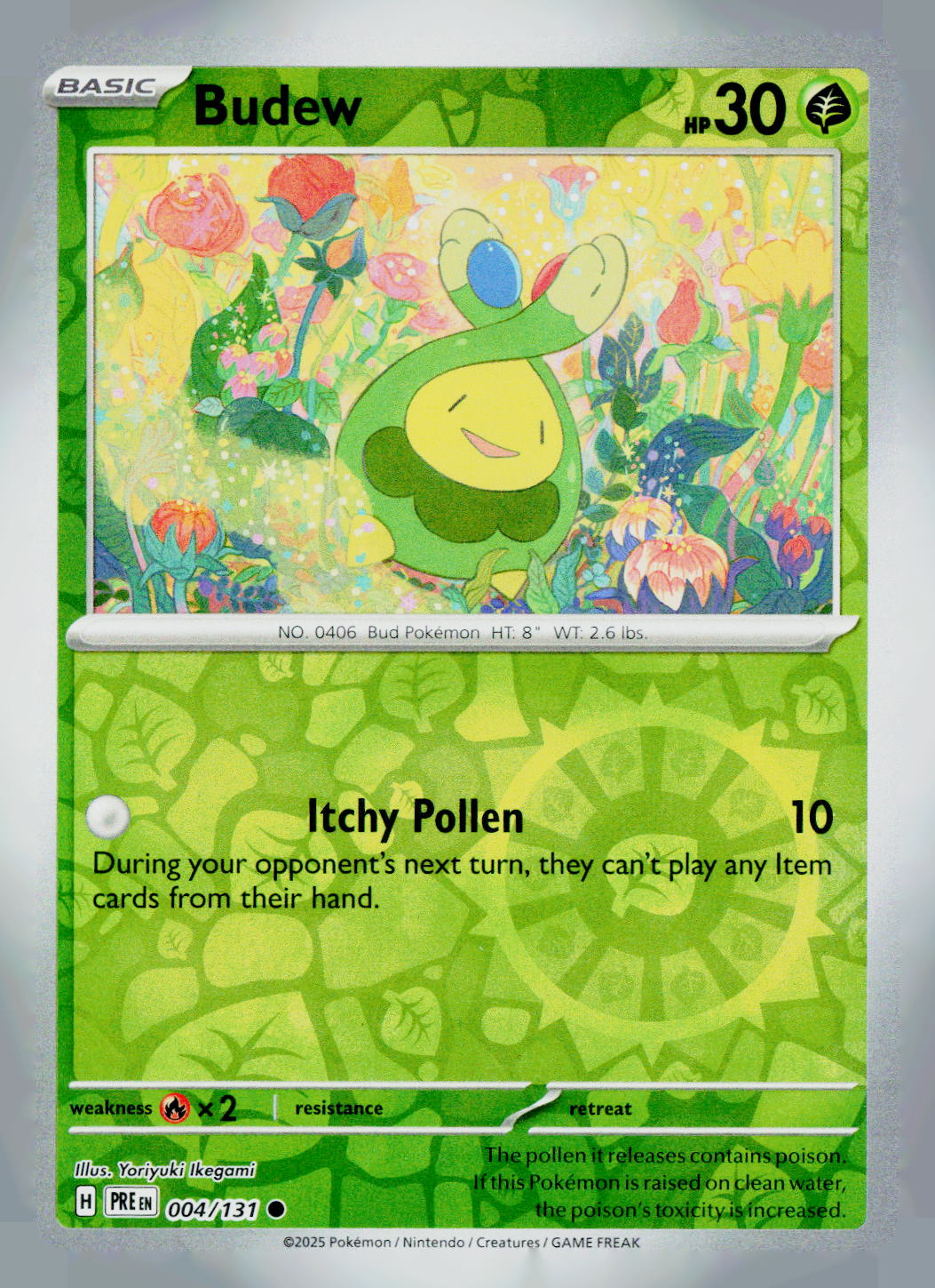 Budew ASC 016/217 Reverse Holo NM