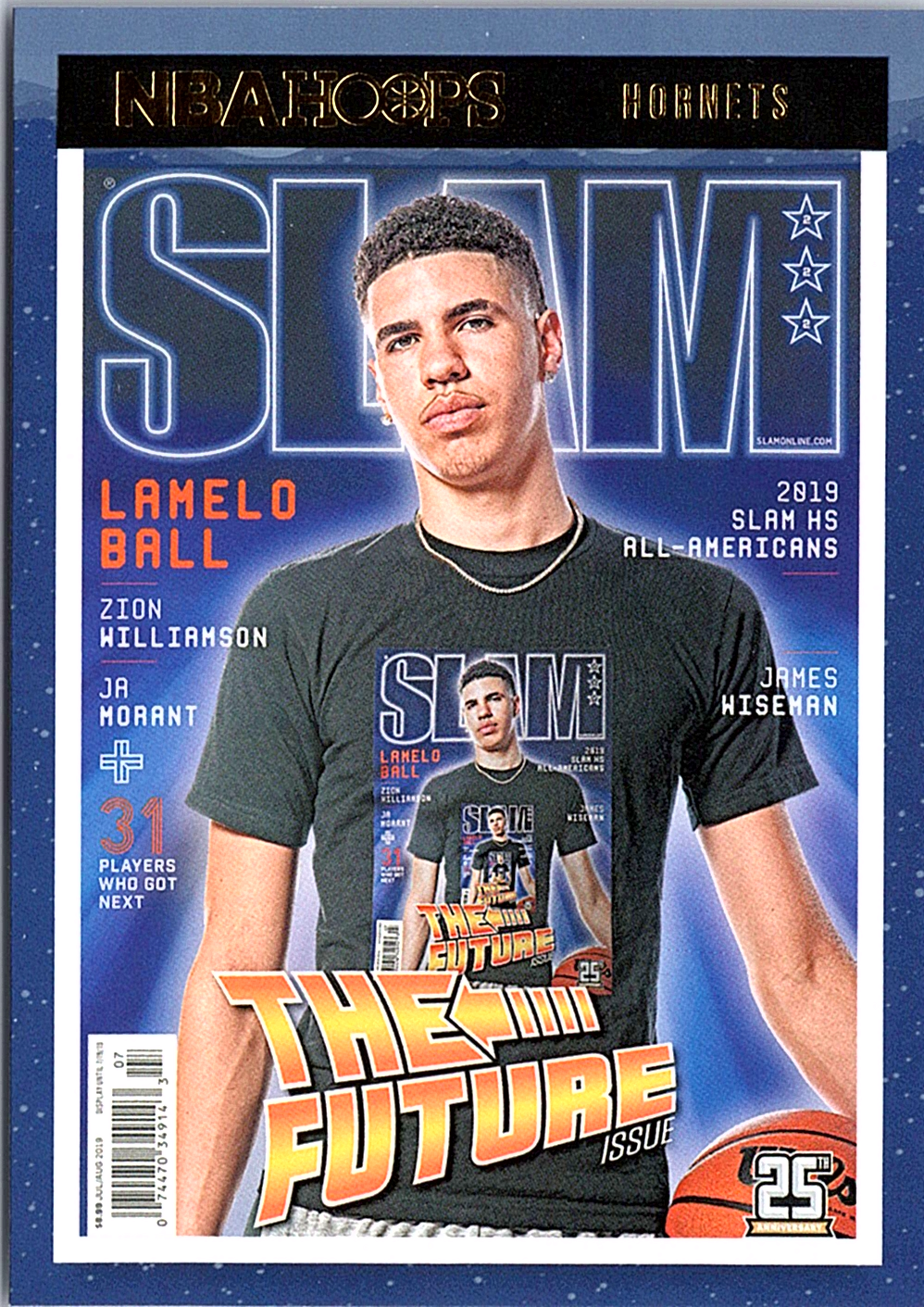 LaMelo Ball Hoops Winter - SLAM SLAM #222 NM