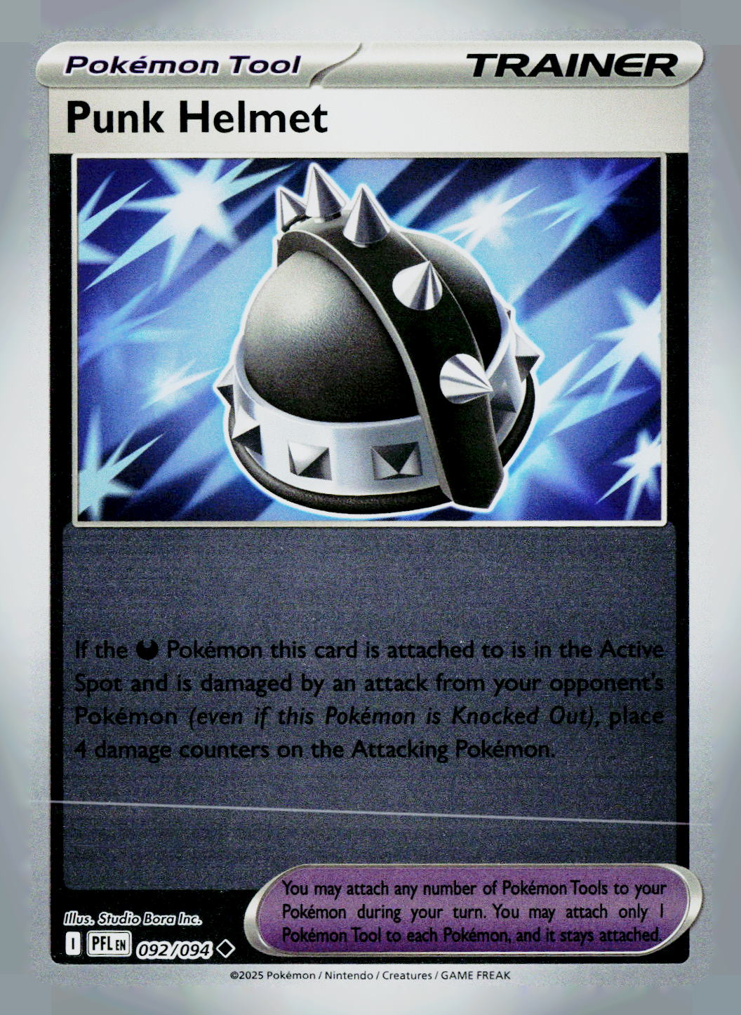 Punk Helmet PFL 092/094 Reverse Holo NM