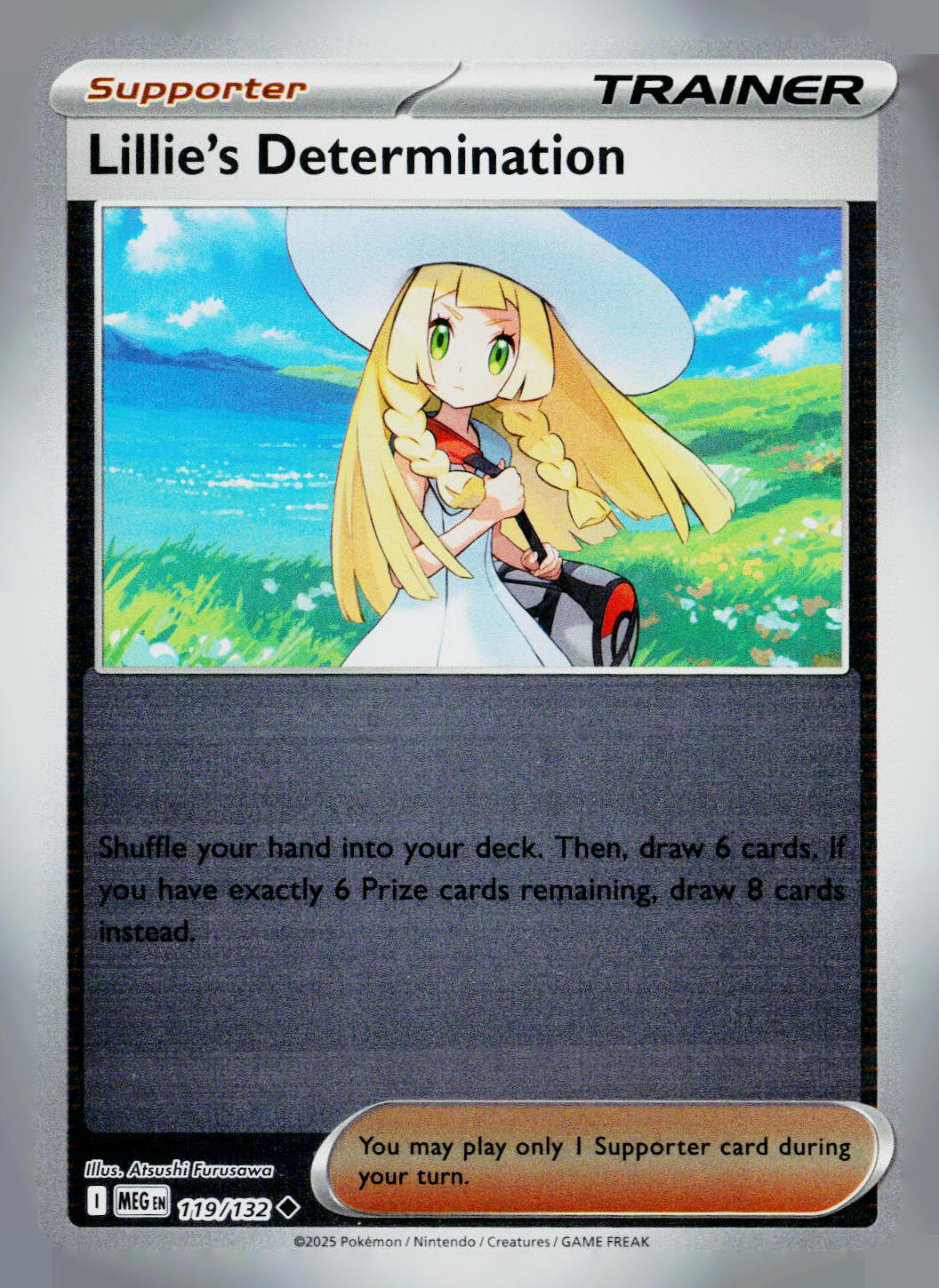 Lillie's Determination MEG Reverse Holo NM