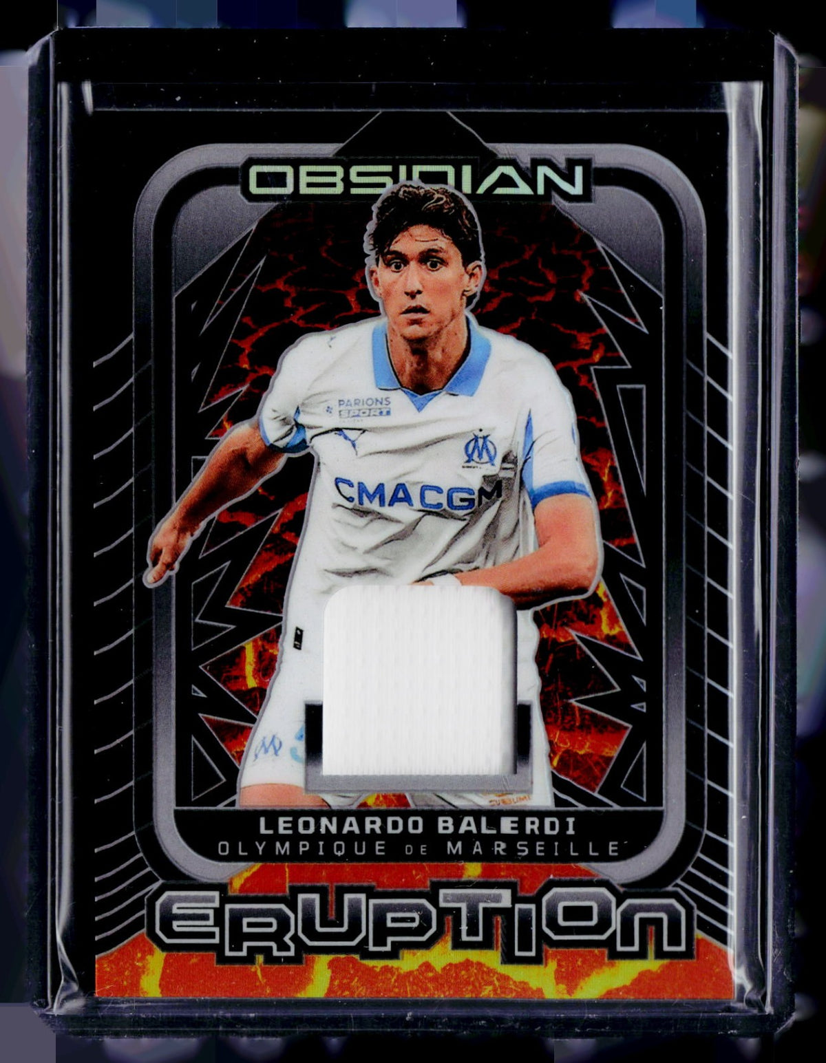 Leonardo Balerdi Panini Obsidian - Eruption ER-LB /199 NM