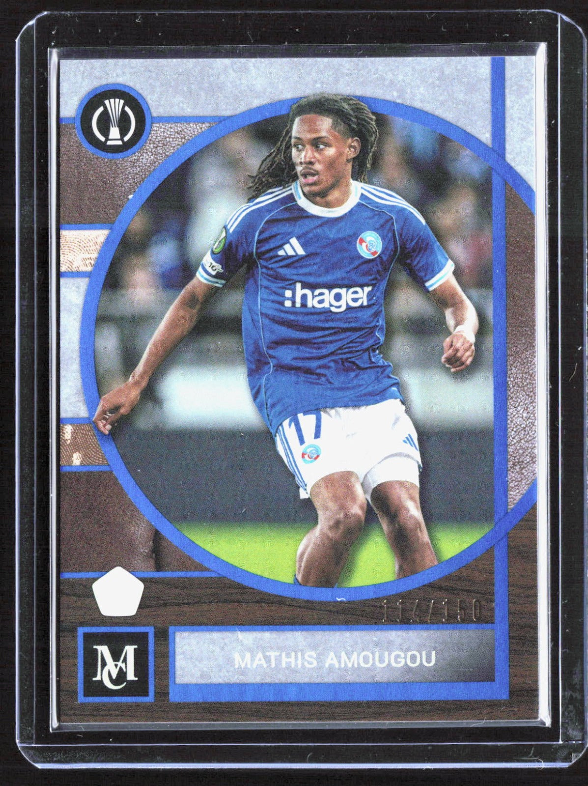Topps Museum 25/26 Uefa Conference League Mathis Amougou RC Strasbourg RC /150