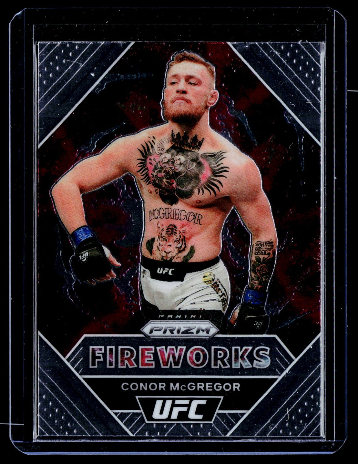 Conor McGregor Panini Prizm UFC - Fireworks 1 NM
