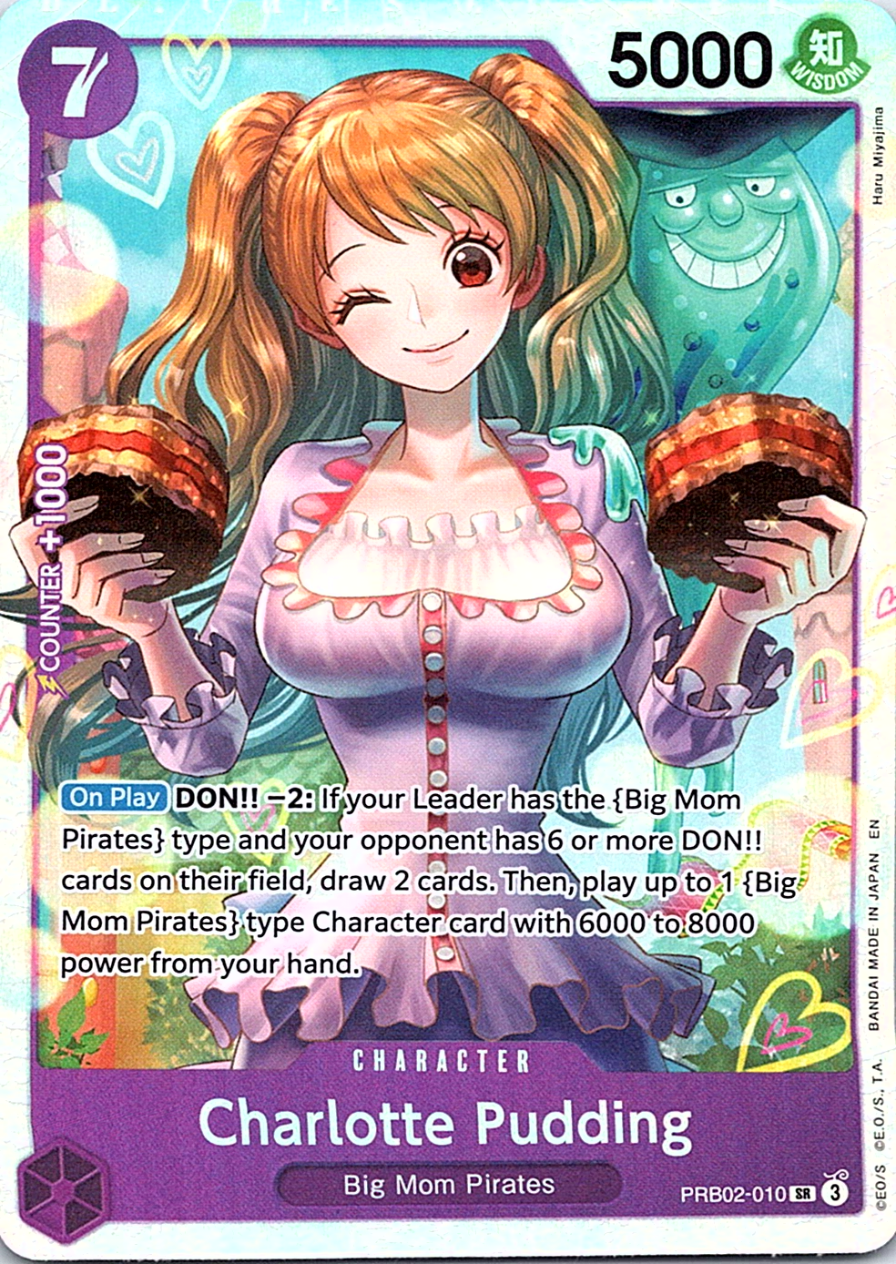 Charlotte Pudding - SR Premium Booster -The Best- Vol. 2 PRB02-010 NM