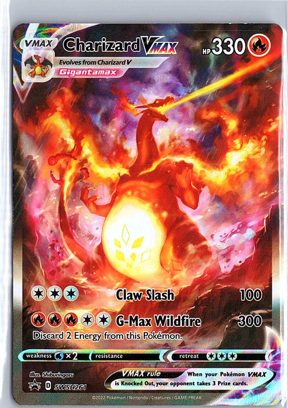 Charizard VMAX Promo SWSH: Sword & Shield Promo Cards SWSH261 NM
