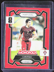 2026 Panini Prizm Monopoly FIFA World Cup - Red Prizms Luis Figo 31