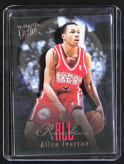 1996-97 Ultra - All-Rookie Allen Iverson 7 Basketball Philadelphia 76ers