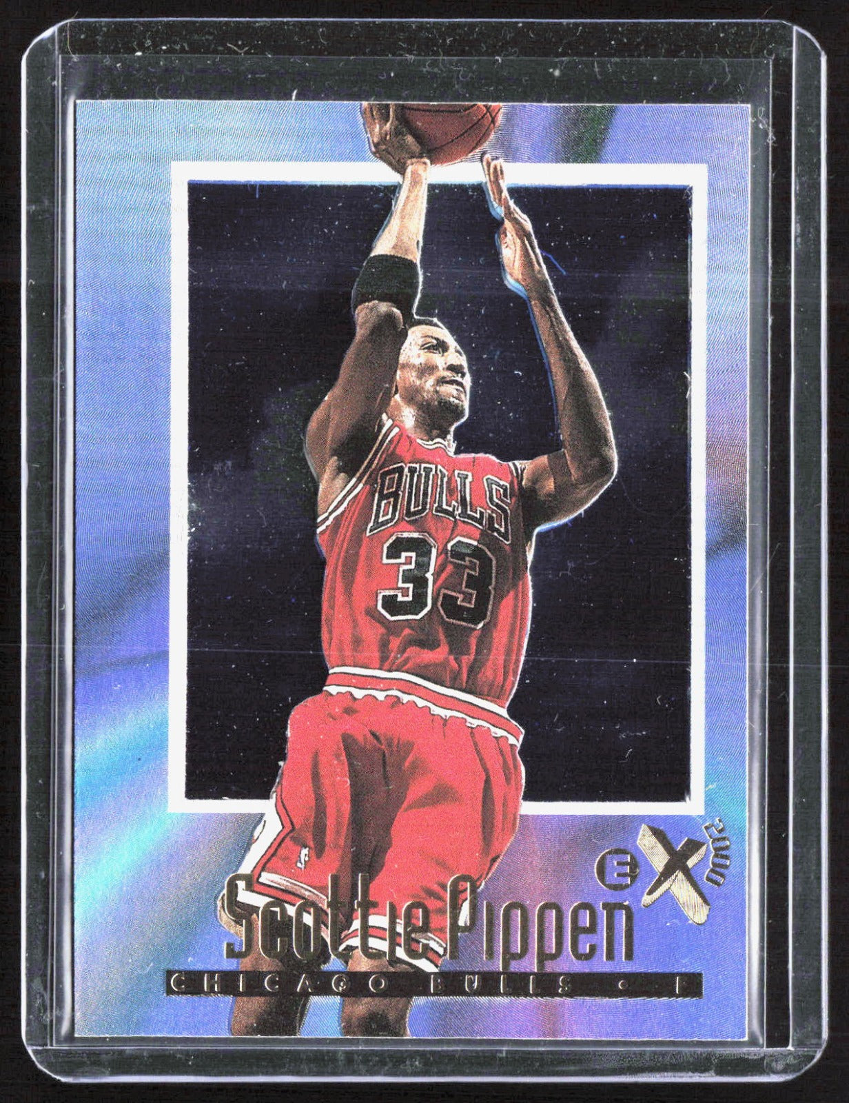 1996-97 E-X2000 Scottie Pippen 10 Basketball Chicago Bulls