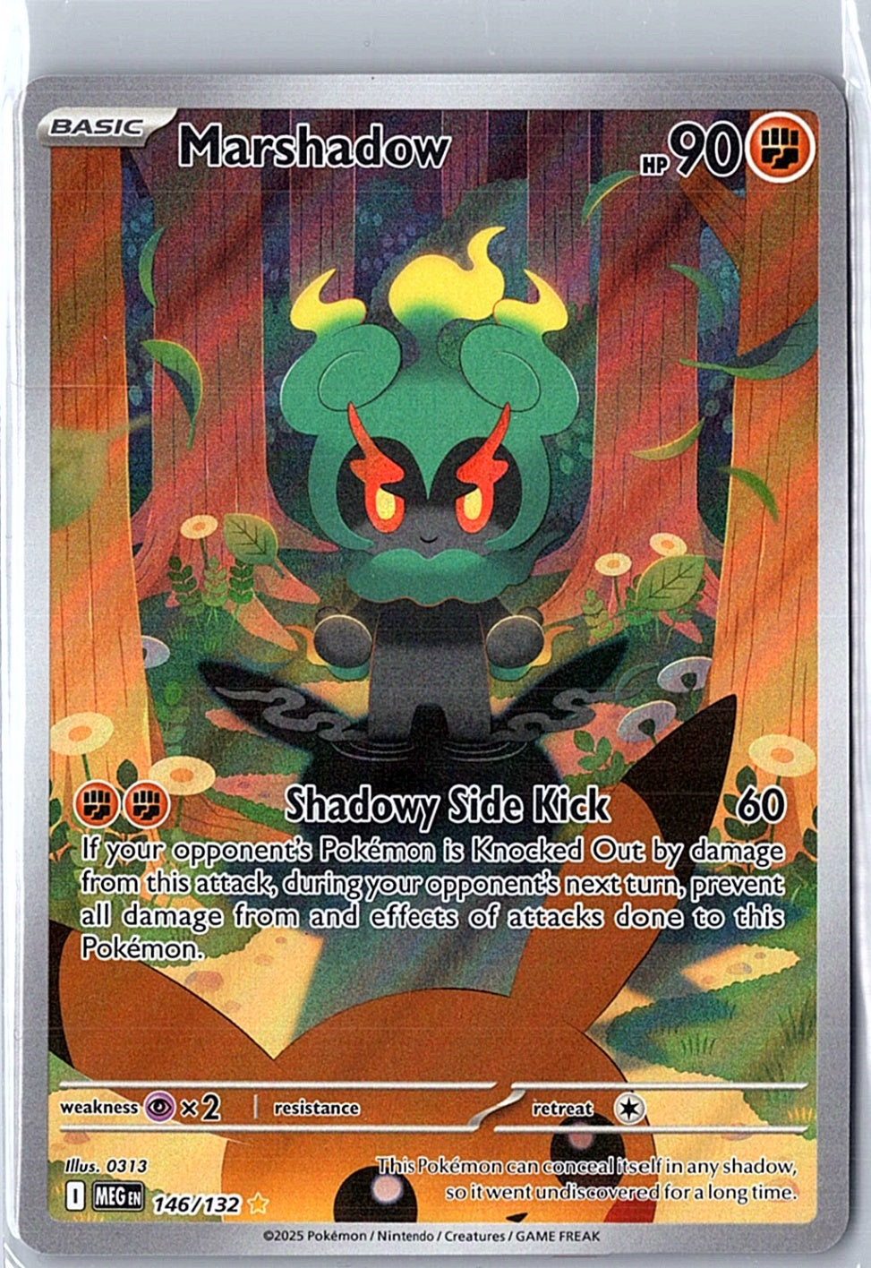 Marshadow - Illustration Rare ME01: Mega Evolution 146/132 NM