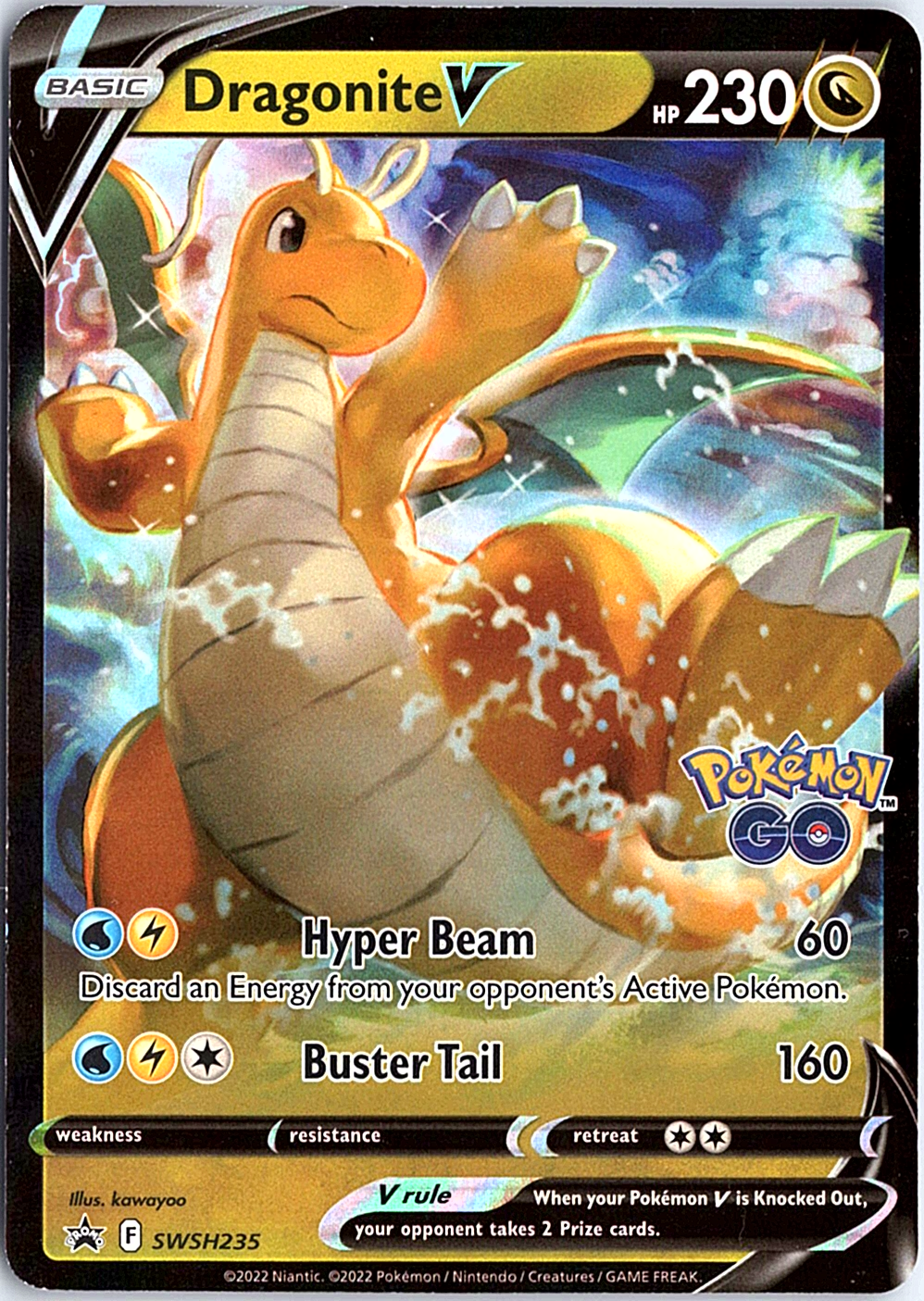 Dragonite V Promo SWSH: Sword & Shield Promo Cards SWSH235 NM