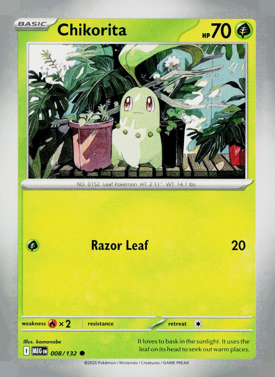 Chikorita MEG 008/132 NM