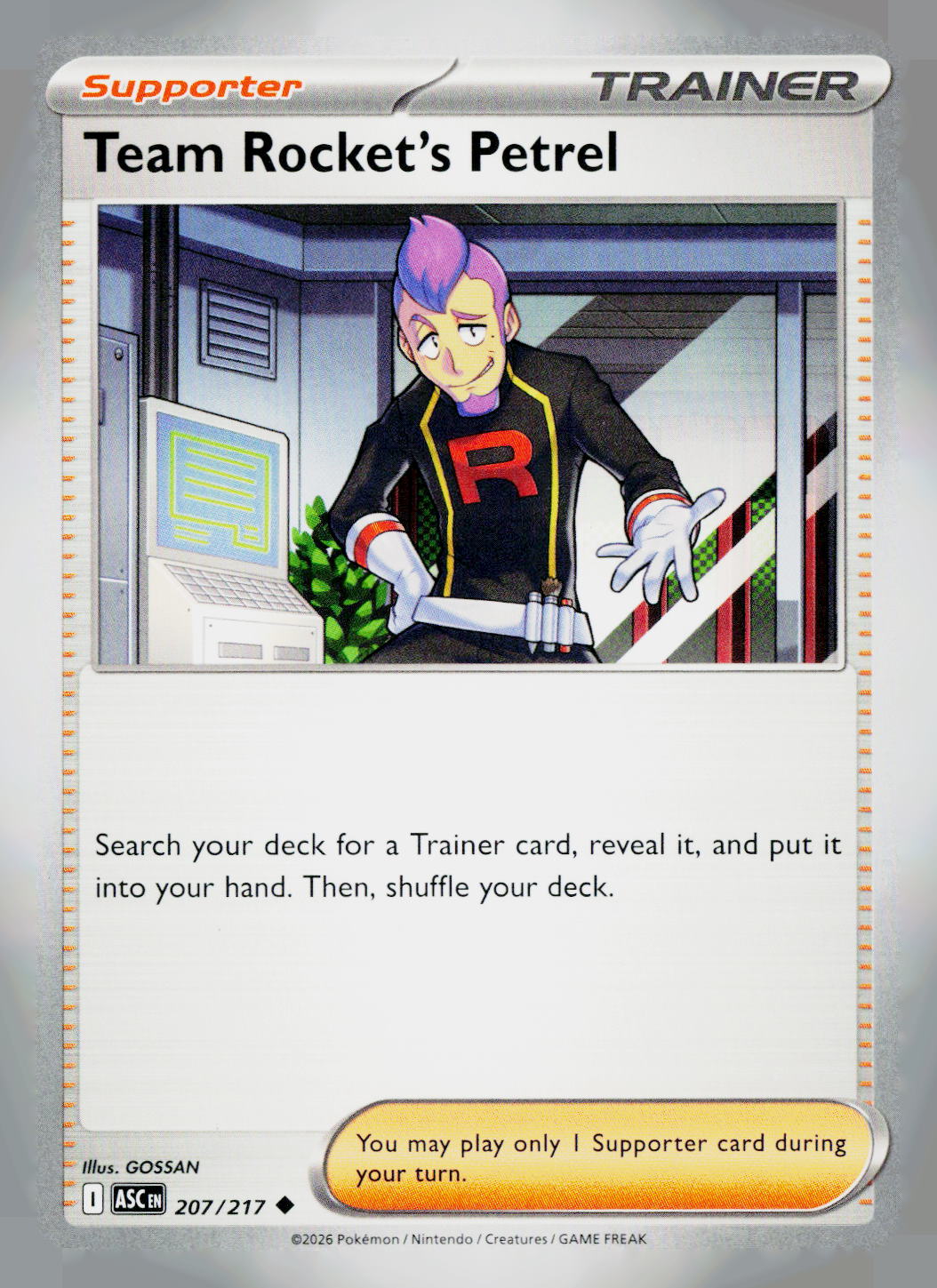 Team Rocket's Petrel ASC 207/217 NM