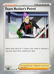 Team Rocket's Petrel ASC 207/217 NM
