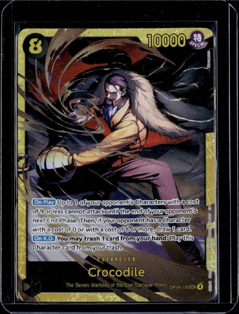 Crocodile Foil The Azure Sea's Seven OP14-120 NM