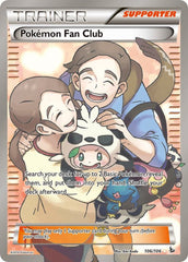 Pokemon Fan Club (106 Full Art) Ultra Rare XY - Flashfire 106/106 LP