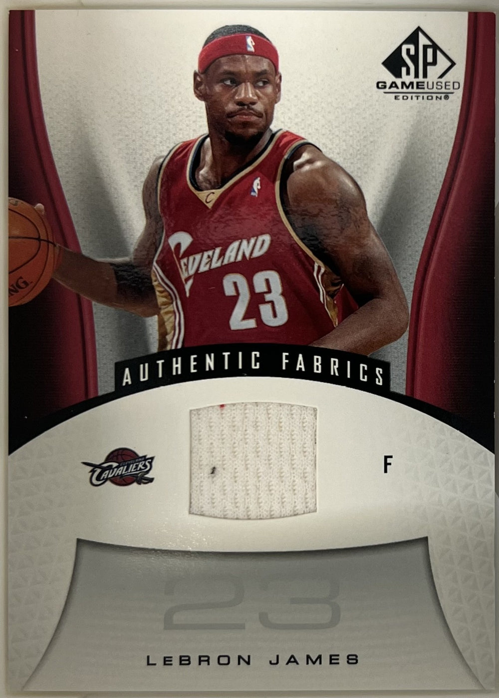 LeBron James SP Game Used 116 NM